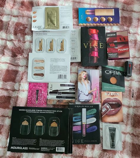 💐10 Perfume Sampler Set Lot Fragrance Samples Women w 2 free makeup ...