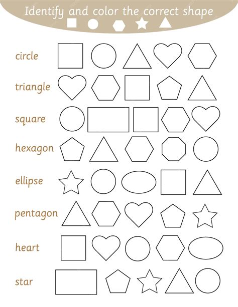 Geometry Shapes Worksheets