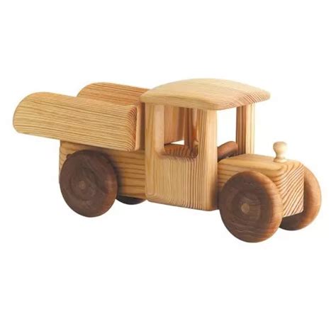 Debresk - Wooden Toy Dump Truck - Large - Lollipop Sky