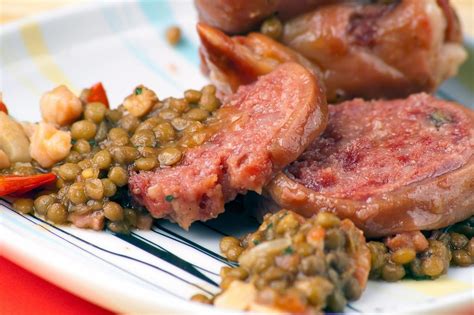 Épinglé sur Échine de porc aux lentilles