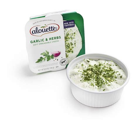 Alouette Garlic & Herbs Soft Spreadable Cheese 6.5 oz - Cheese Lover ...