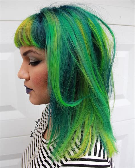 20 Ways to Rock Green Hair