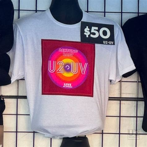 u2songs | Merchandise at the Sphere and Zoo Station 2023