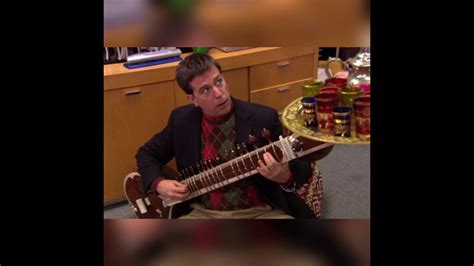 Andy Bernard singing about nudity and france on moroccan christmas ...