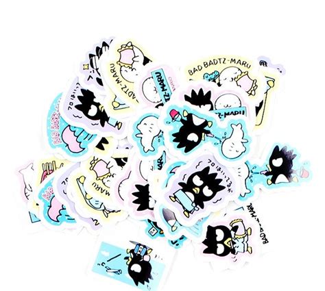 Bad Badtz Maru Stickers With Miniature Metal Carry Case - Etsy