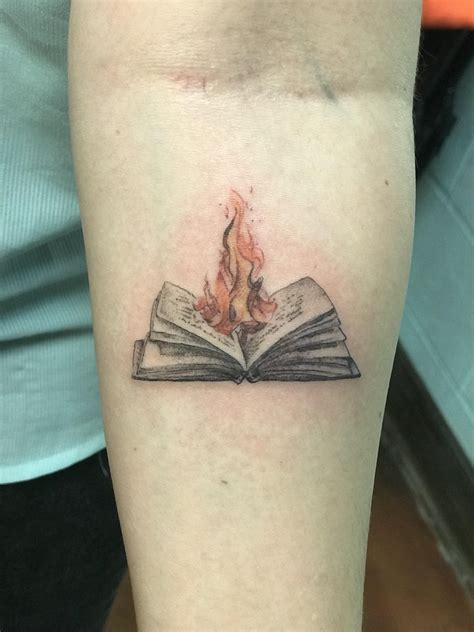 Open Book Tattoo