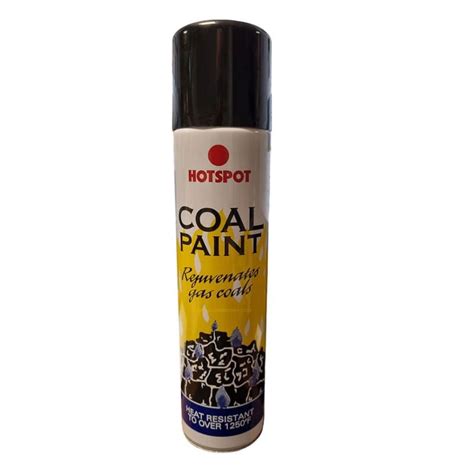 Coal Paint Matt Black Aerosol 300ml