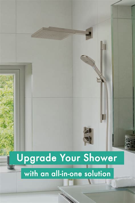 Shower Sets from Hansgrohe | Hansgrohe, Bathroom remodel master, Shower set