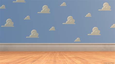 Toy Story Andy's room wallpaper - Virtual Backgrounds