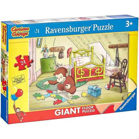 Curious George Giant Puzzle 24 pieces