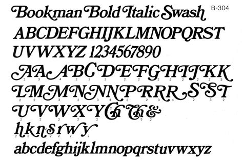 Bookman Bold Italic Swash | Lettering fonts, Lettering, Typeography