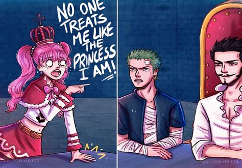 Perona/Zoro/Mihawk Meme Print | One piece comic, One piece anime, One ...