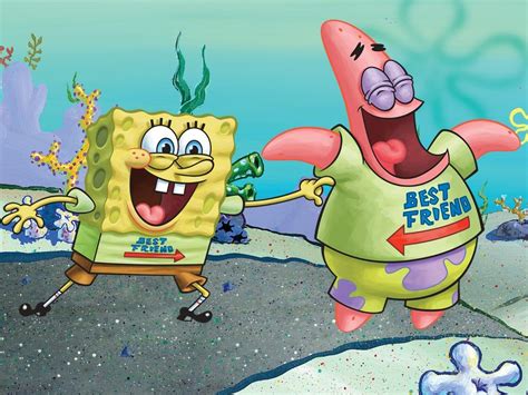 Spongebob and Patrick are good friends | Spongebob best friend ...