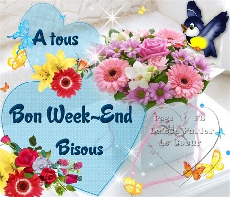 Bon week-end image 1 | Bon weekend, Bon week end image, Bonjour bon samedi