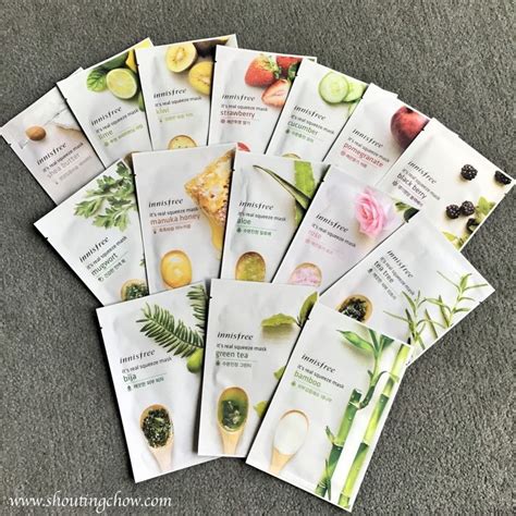 innisfree sheet masks kbeauty on Storenvy