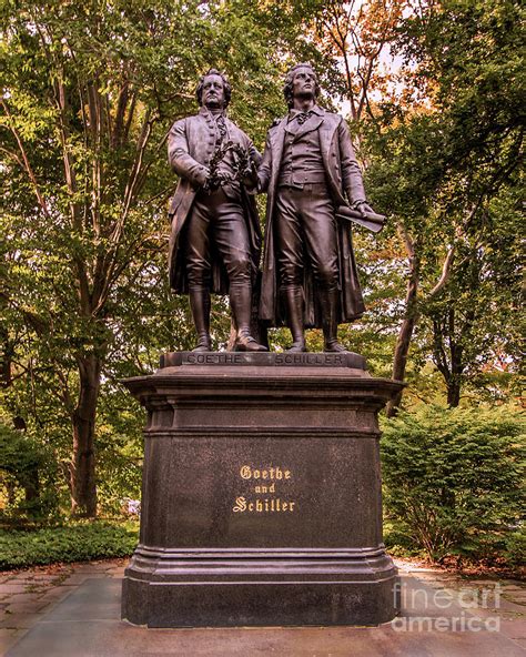 Goethe and Schiller Photograph by Joseph Miko - Fine Art America