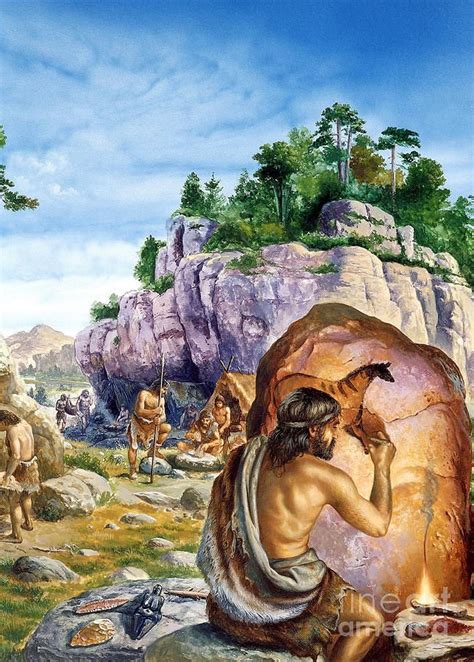 Cro-magnon Man by Publiphoto | Prehistoric world, Ancient humans, Cro ...