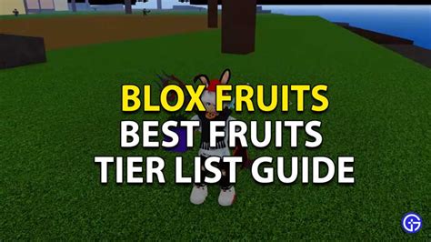 Blox Fruits Best Fruits Tier List (October 2022)