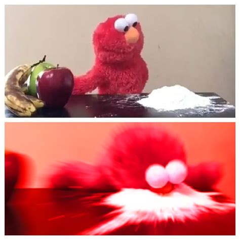 Elmo cocaine improved Memes - Imgflip