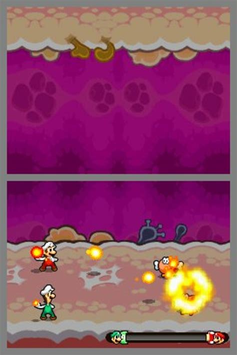 Mario & Luigi: Bowser's Inside Story (DS) Screenshots