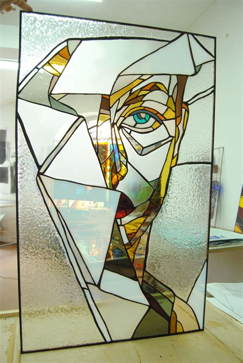 this stained glass is my work! | Modern stained glass, Stained glass ...