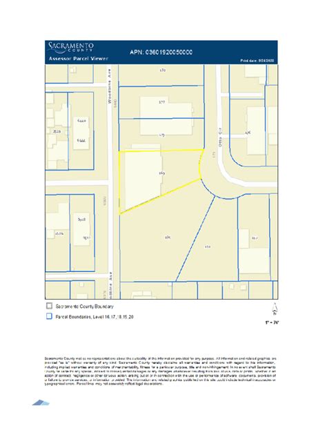 Fillable Online Assessor's Parcel Viewer and Parcel Maps Fax Email ...