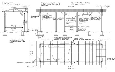 Plans for a carport Carport plans are shelters typically designed to ...