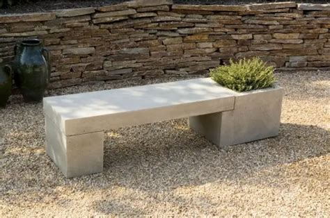 Durable Concrete Garden Bench in 9 Practical Steps – DIY projects for ...