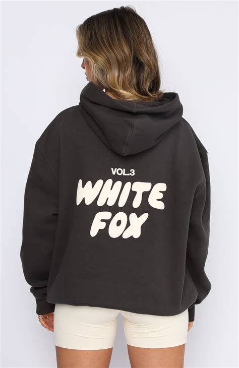 Offstage Hoodie Shadow | Fox hoodie, White fox, Hoodies