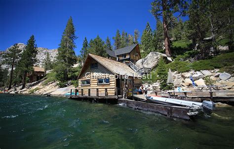 "Cabin on Echo Lake" by Christophe Testi | Redbubble