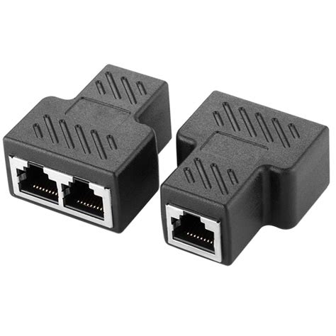 DealFinity RJ45 Ethernet Splitter, 1 to 2 Extender: Amazon.in: Electronics