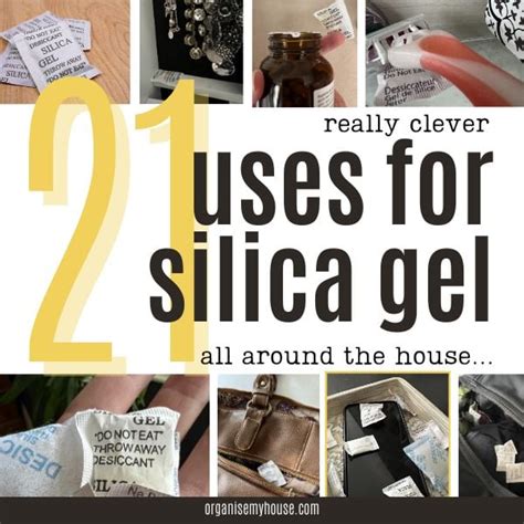 21 Clever Uses For Silica Gel Packets All Over Your House!