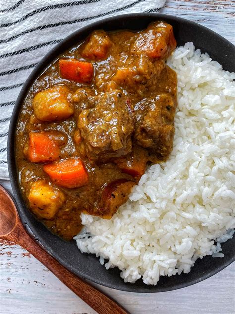 Japanese Beef Curry Rice: Inspired by Haikyu!! (gluten free) - Gluten ...