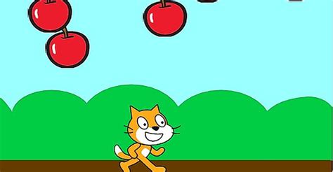 Scratch Coding - Create a Falling Apples Game