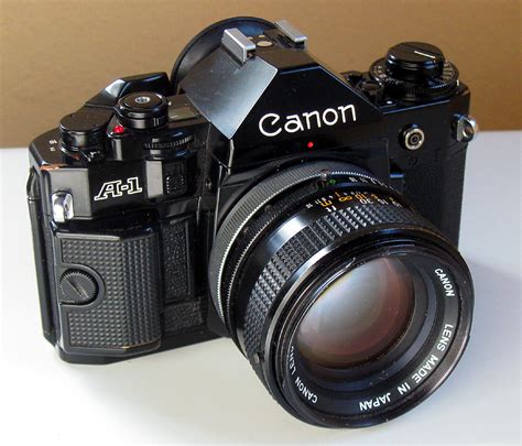 Canon A-1 | Once top-of-the-line in the late 1970's, the A-1… | Flickr