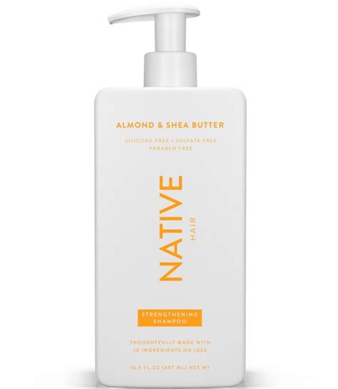 Native Strengthening Shampoo ingredients (Explained)