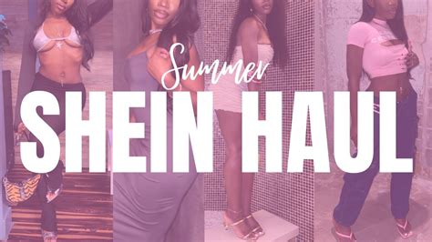 SUMMER 2023 SHEIN HAUL - YouTube