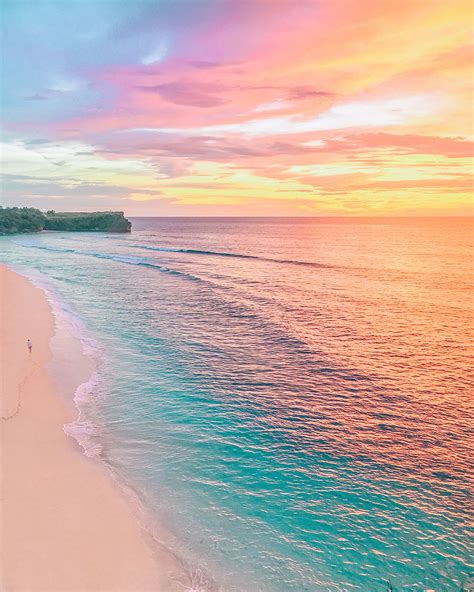 8 Best Instagram Spots in and Around Bali | Pastel sunset, Beach ...