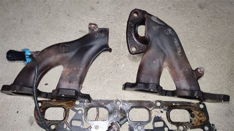 Chevy Malibu 2.4L Cracked Exhaust Manifold and (PSA on upstream O2 ...