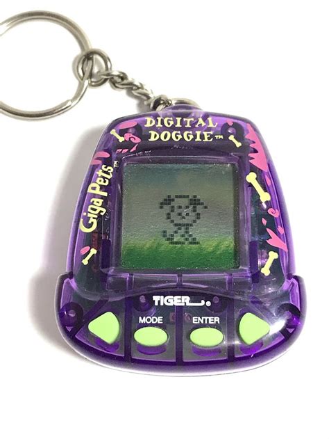 Giga Pets Digital Doggie Handheld Electronic Game by Tiger | Etsy in ...