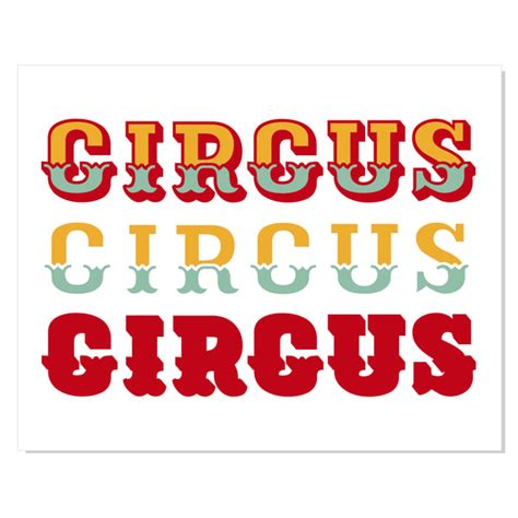 Circus Font SVG Layered, Circus Font OTF, Circus Font SVG Cr - Inspire ...