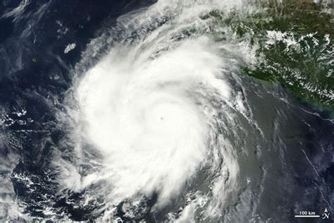 Satellite Sees Hurricane Hilary Swirling Away from Mexico | Space