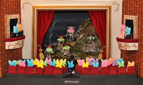 wellsung.blogspot.com: Wagner Bicentennial Peeps Diorama