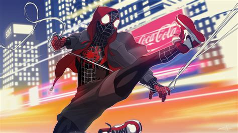 Miles Morales Spider Verse Wallpaper,HD Superheroes Wallpapers,4k ...