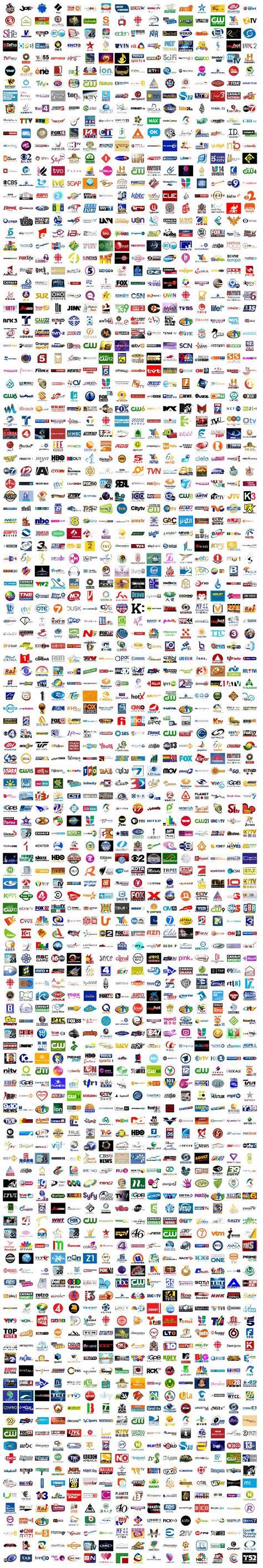 TV channel logos a go-go! | Tv channel logo, Channel logo, Logos