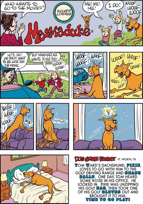 Marmaduke by Brad Anderson for March 14, 2021 | GoComics.com