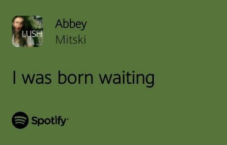 mitski abbey lush album lyrics | Pretty lyrics, Lyrics, Just lyrics