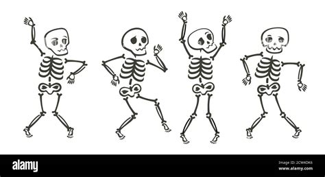 Funny Skeleton Cartoon High Resolution Stock Photography and Images - Alamy