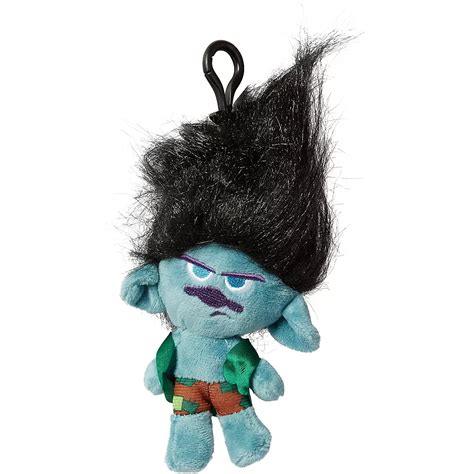 Clip-On Branch Plush 4in x 5 1/2in - Trolls | Party City