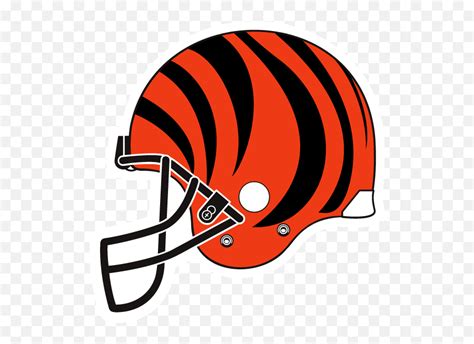 Helmet Clipart Cincinnati Bengals - Cincinnati Bengals Helmet Logo Png ...